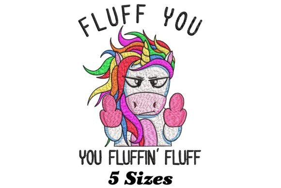Review: Fluff You Fluffin Fluff Unicorn Design