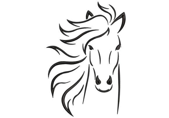 Review: Line Art Horse for Modern Embroidery Projects