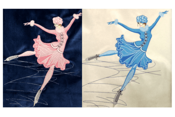 Review: The Figure Skater in Retro Style for Boutique Apparel