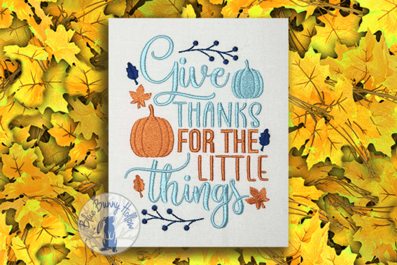 Reviewing Give Thanks for the Little Things Design