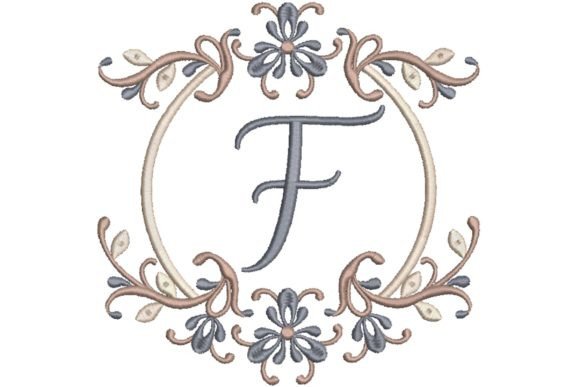 Reviewing the Single Monogram in Frame Letter F